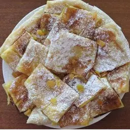 فطيرة كاسترد - وسط